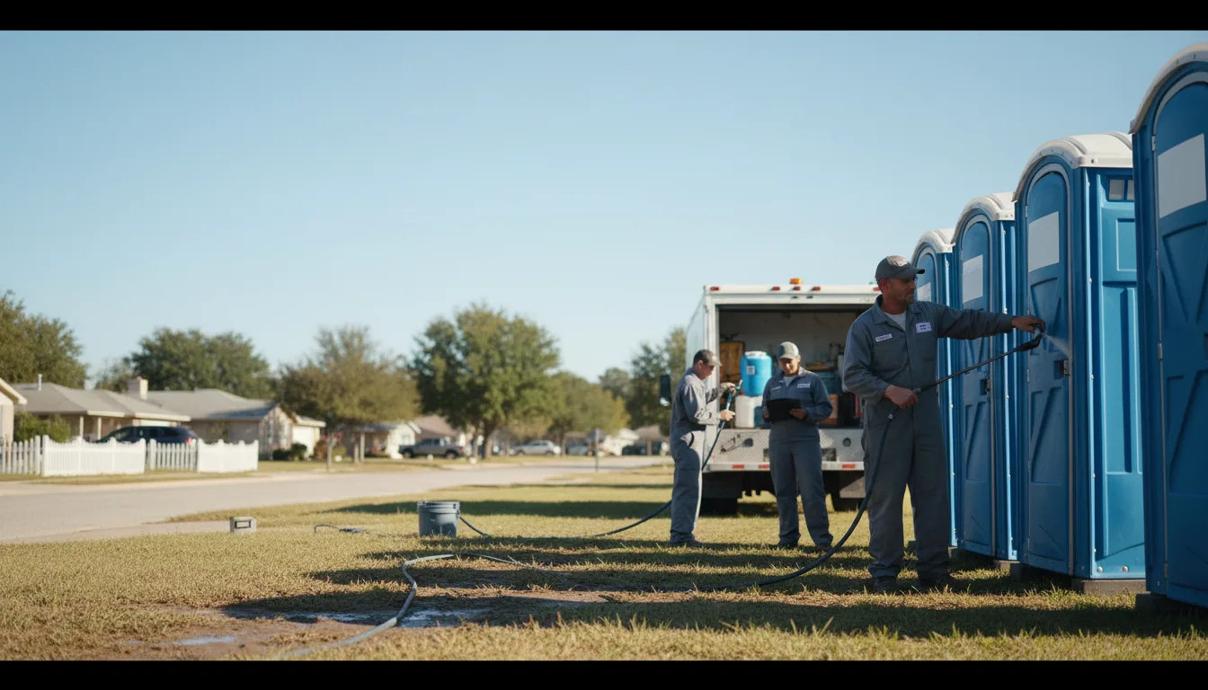 Long-Term Portable Toilet Rental in Stanton, TX near me